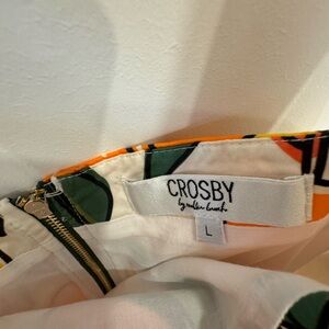 Crosby by Mollie Burch Colorful Shirt Size L